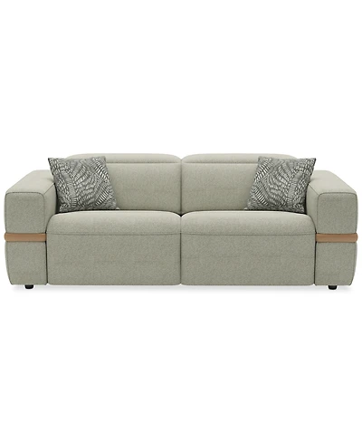 Nierling Fabric Power Motion Sofa with Headrest, Exclusively at Macy's