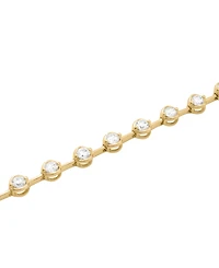 Diamond Bezel Link Bracelet (2 ct. t.w.) in 10k Gold, Exclusively at Macy's