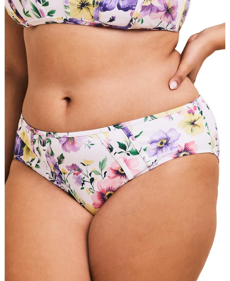 Adore Me Plus Valcea Swimwear Hipster Bikini Bottom