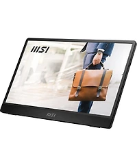 Msi Pro MP161 E2 15.6" 16:9 Full Hd Portable Ips Led Monitor, Metal Gray