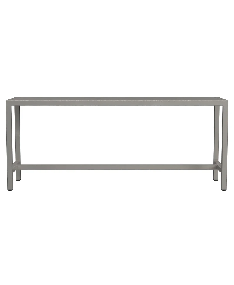 Outdoor Iron Bench for Garden Patio or Porch Seating
