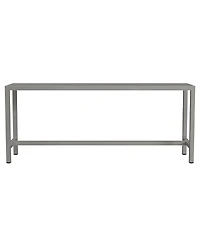 Outdoor Iron Bench for Garden Patio or Porch Seating