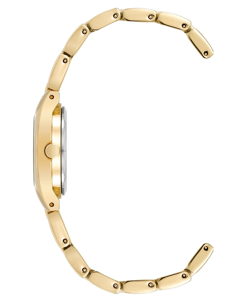 Anne Klein Women's Quartz Petite Easy to Read Gold-Tone Metall Alloy Watch, 24mm