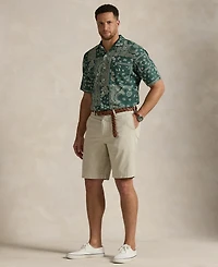 Polo Ralph Lauren Men's Big & Tall Bandanna-Print Camp Shirt