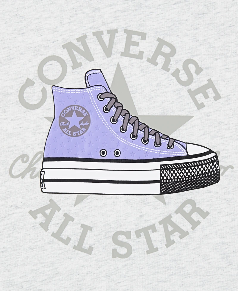 Converse Big Girls Dissected Chuck Patch T-Shirt