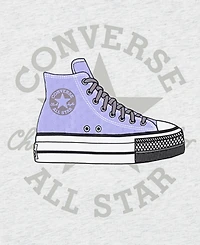 Converse Big Girls Dissected Chuck Patch T-Shirt
