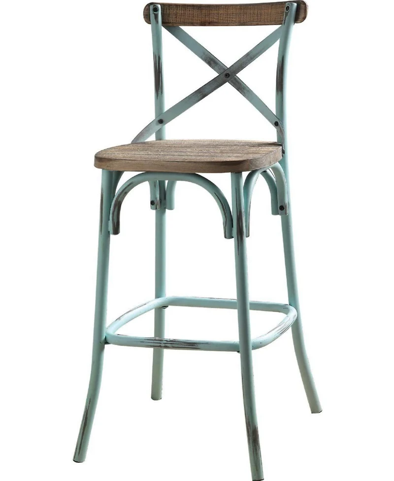 Modern Iron Bar Chair – Sleek Black Finish for Urban Loft Style