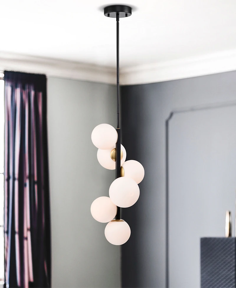 Home Accessories 11" Tsukiko 6-Light Indoor Chandelier