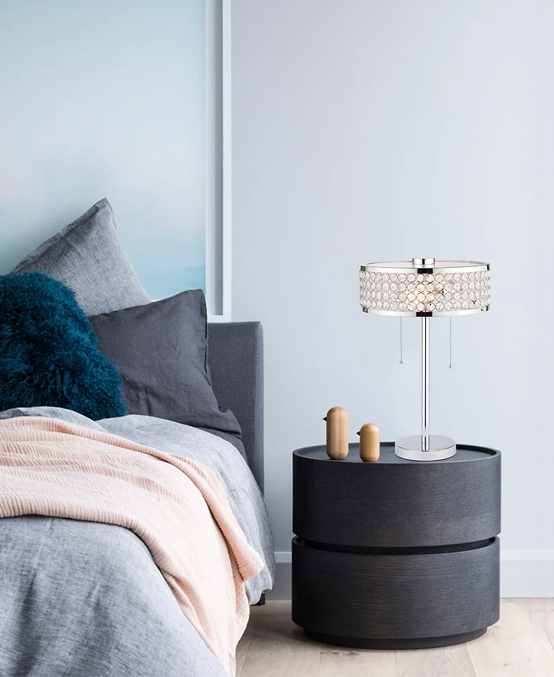 Home Accessories 12" Julianna 2-Light Indoor Table Lamp