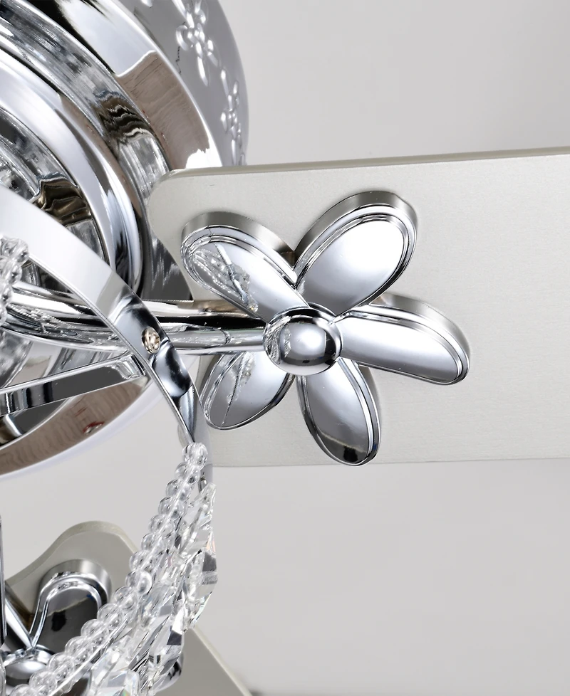 Home Accessories 52" Santana 3-Light Indoor Ceiling Fan Chandelier