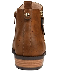 Journee Collection Women's Ellis Stacked Heel Booties