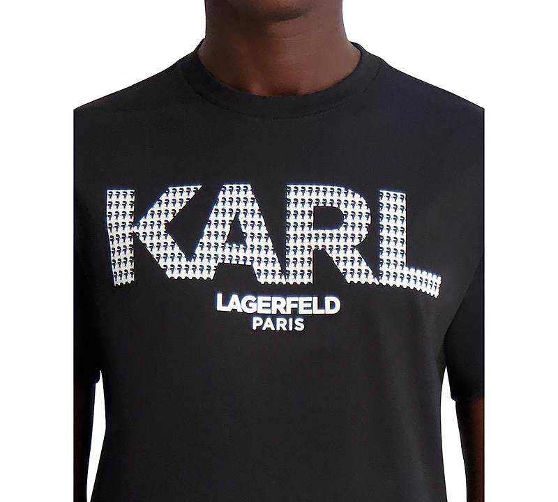 Karl Lagerfeld Paris Men's Bold Logo T-Shirt