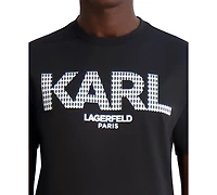 Karl Lagerfeld Paris Men's Bold Logo T-Shirt