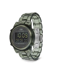 Daniel Wellington Men's Chronograph Green Plastic Watch