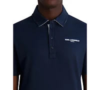 Karl Lagerfeld Paris Men's Logo Polo Shirt