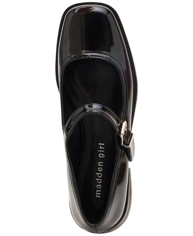 Madden Girl Dominic Mary-Jane Tailored Flats