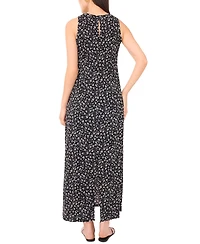 Vince Camuto Women's Ditsy-Print Sleeveless Maxi Dress
