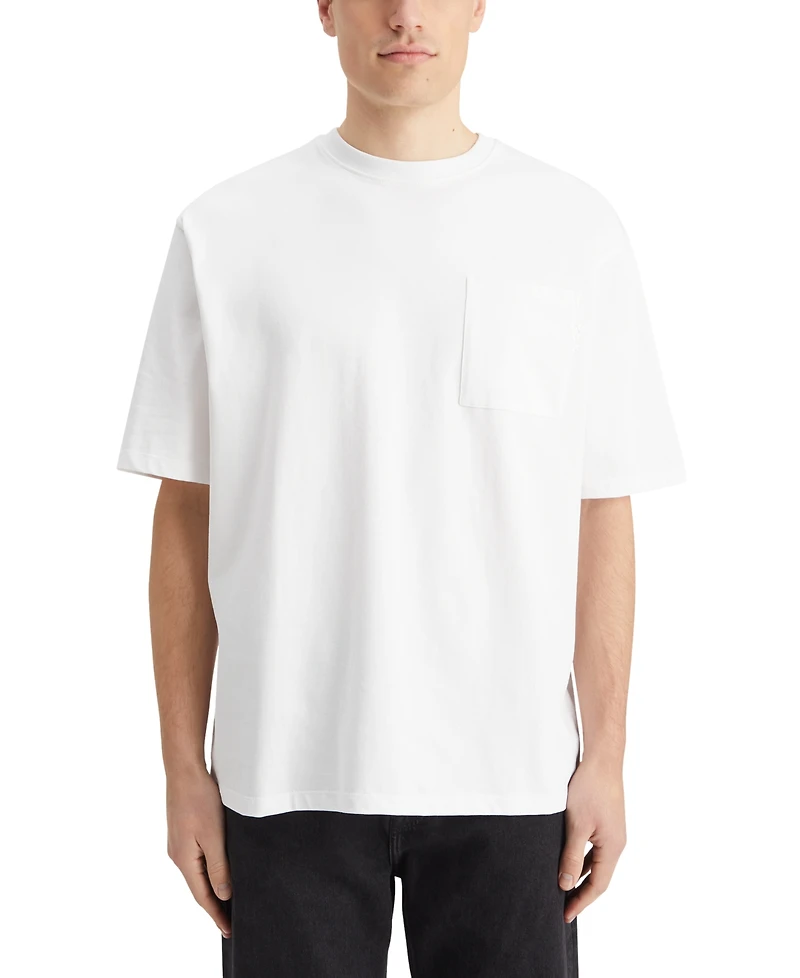 Scotch & Soda Men's Relaxed Fit Short Sleeve Crewneck Pocket T-Shirt