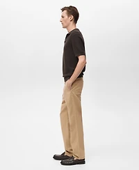Mango Men's Lyocell Regular-Fit Jeans