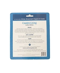 Country Living All-in-One 3-Piece Dog Grooming Kit for a Healthy and Well-Groomed Pet