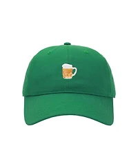 Generic Men's Foaming Stein Adult Green Baseball Hat