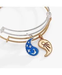 Yin Yang Celestial Bff Bangle Bracelet Set Of 2
