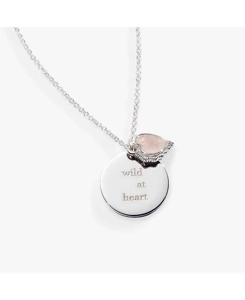 Wild At Heart Duo Charm Pendant Necklace