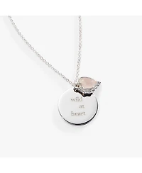 Wild At Heart Duo Charm Pendant Necklace
