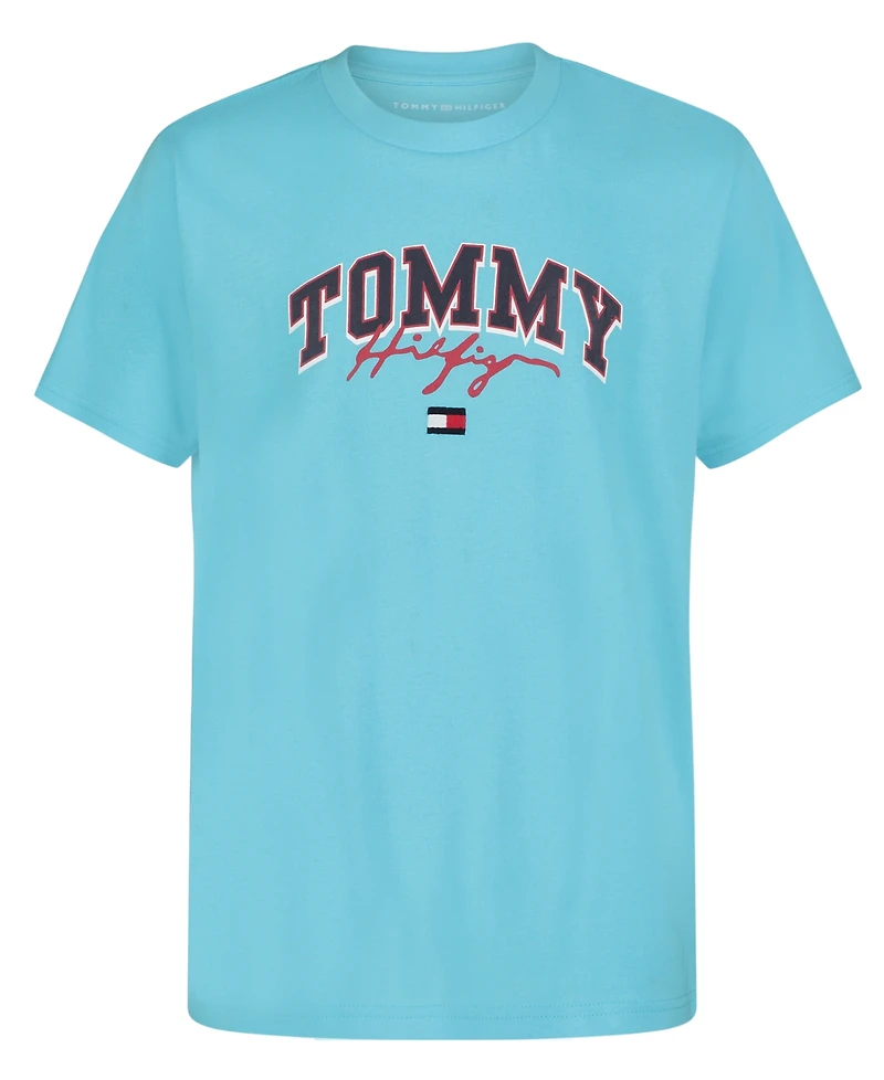Tommy Hilfiger Toddler and Little Boys Ivy Center Short Sleeve T-Shirt