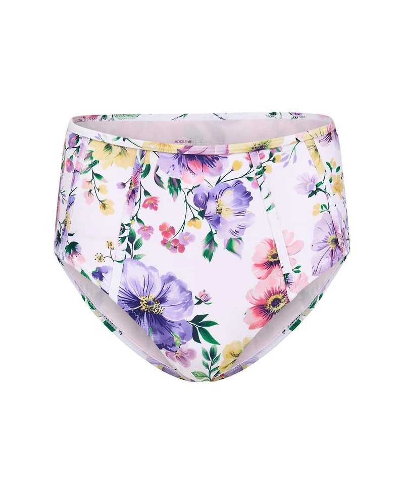 Adore Me Women's Valcea Swimwear High Rise Bikini Bottom