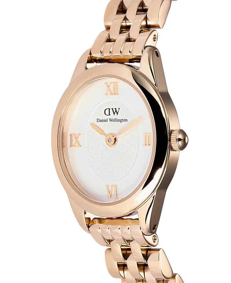 Daniel Wellington Women's Analog Rose Gold Tone Stainless-Steel Watch