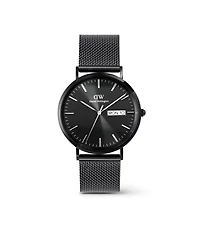 Daniel Wellington Men's Analog Black Stainless-Steel Watch, 40mm