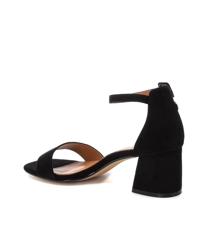 Women's Heeled Ankle Strap Sandals Refresh By Xti