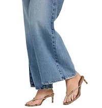 Guess Women's Mayan Rhinestone Thong Kitten Heel Sandals