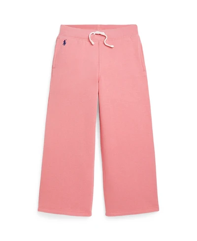 Polo Ralph Lauren Toddler and Little Girls Fleece Wide Leg Sweatpants