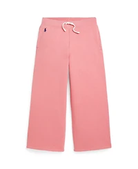 Polo Ralph Lauren Toddler and Little Girls Fleece Wide Leg Sweatpants