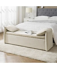 Alberto Modern Storage Bench with Ample Space