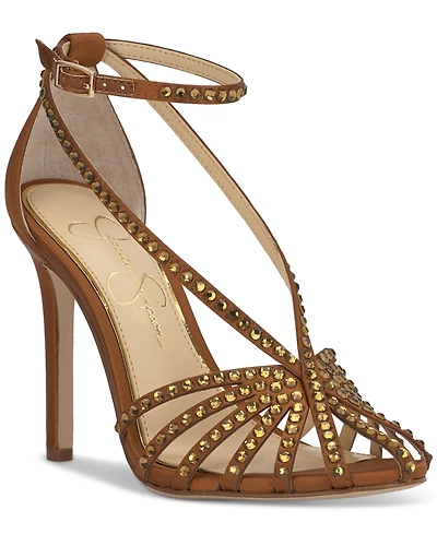 Jessica Simpson Women's Jittale Strappy Two-Piece Pumps
