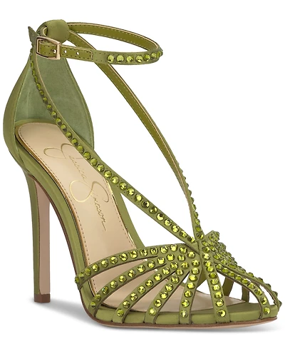 Jessica Simpson Women's Jittale Strappy Two-Piece Pumps