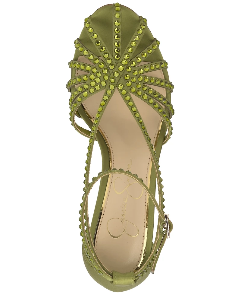 Jessica Simpson Women's Jittale Strappy Two-Piece Pumps