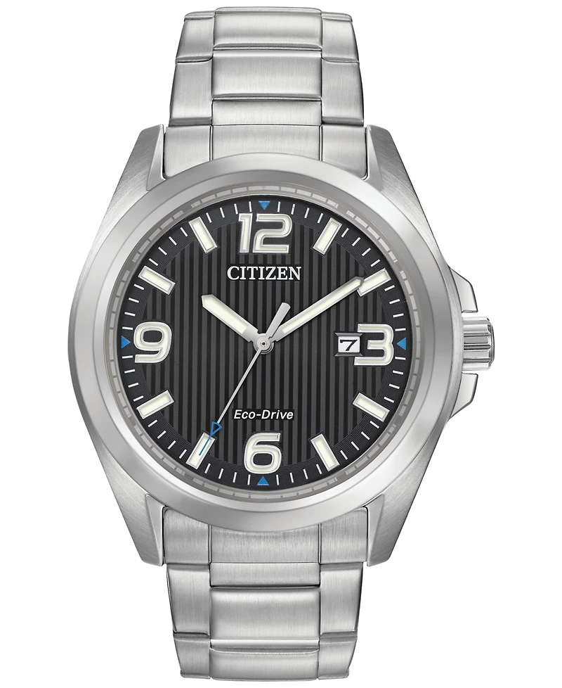 Citizen Men's Eco-Drive Stainless Steel Bracelet Watch 43mm AW1430-86E