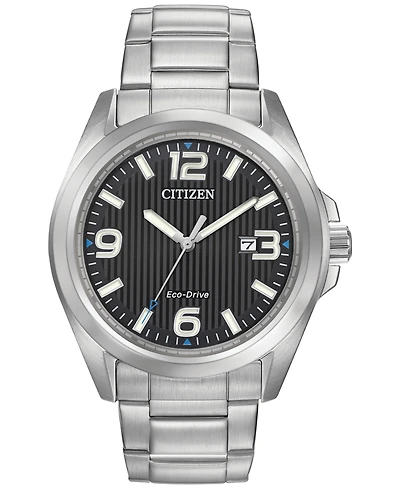 Citizen Men's Eco-Drive Stainless Steel Bracelet Watch 43mm AW1430-86E
