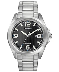 Citizen Men's Eco-Drive Stainless Steel Bracelet Watch 43mm AW1430-86E
