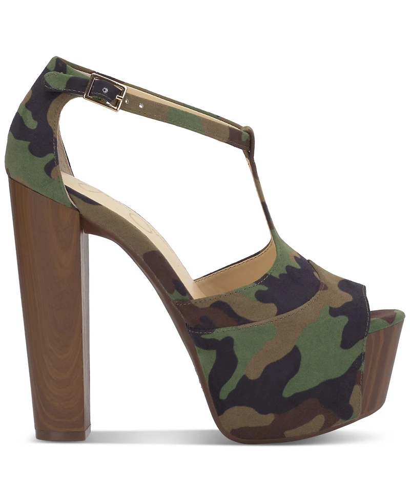 Jessica Simpson Women's Dany Platform Block-Heel Sandals