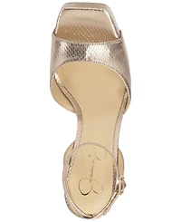 Jessica Simpson Women's Lirio Two-Piece Platform High-Heel Dress Sandals