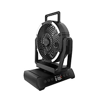 Ayamaya 40,000mAh Rechargeable Camping Fan with Led Lantern & Power Bank, Ultra-Quiet 9-Speed Tent Fan with Remote, 135-Hour Battery Life, Adjustable