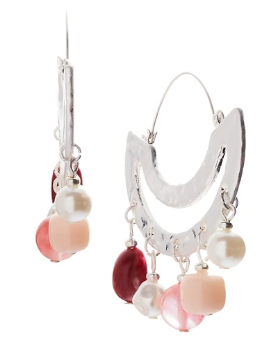 Style & Co Shaky Charm Hoop Earrings, Macy's Exclusive