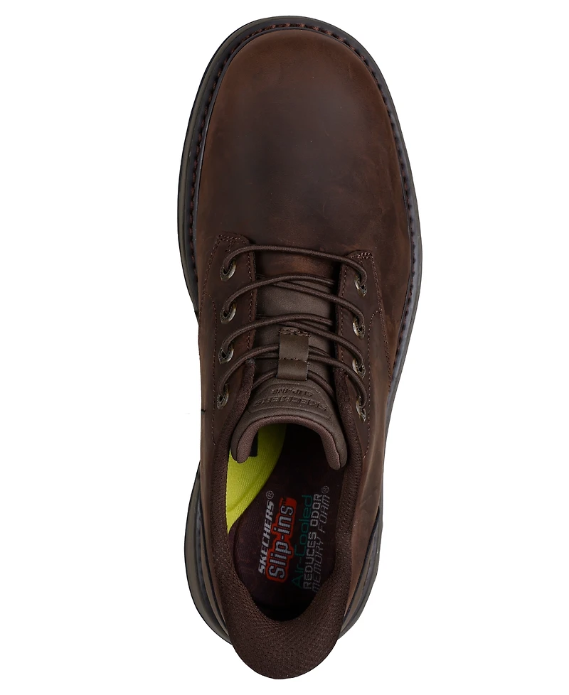 Skechers Men's Hands-Free Slip-ins Relaxed Fit: Lockett - Gustav Leather Casual Shoe from Finish Line