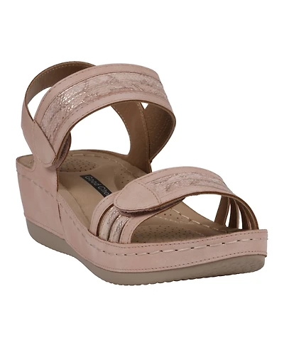 Gc Shoes Women's Samar Wedge Sandals