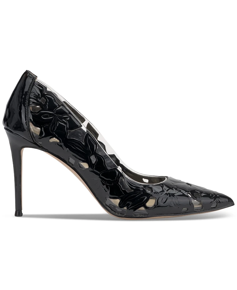 Jessica Simpson Women's Erinia Cutout Floral Pumps